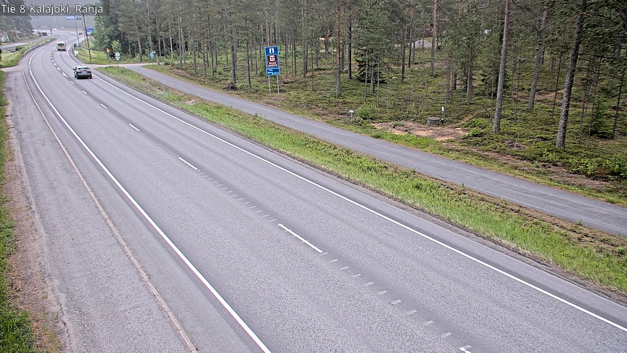 Kelikamerat Kuva Tie 8 Kalajoki, Rahja, Kalajoki, Pohjois-Pohjanmaa