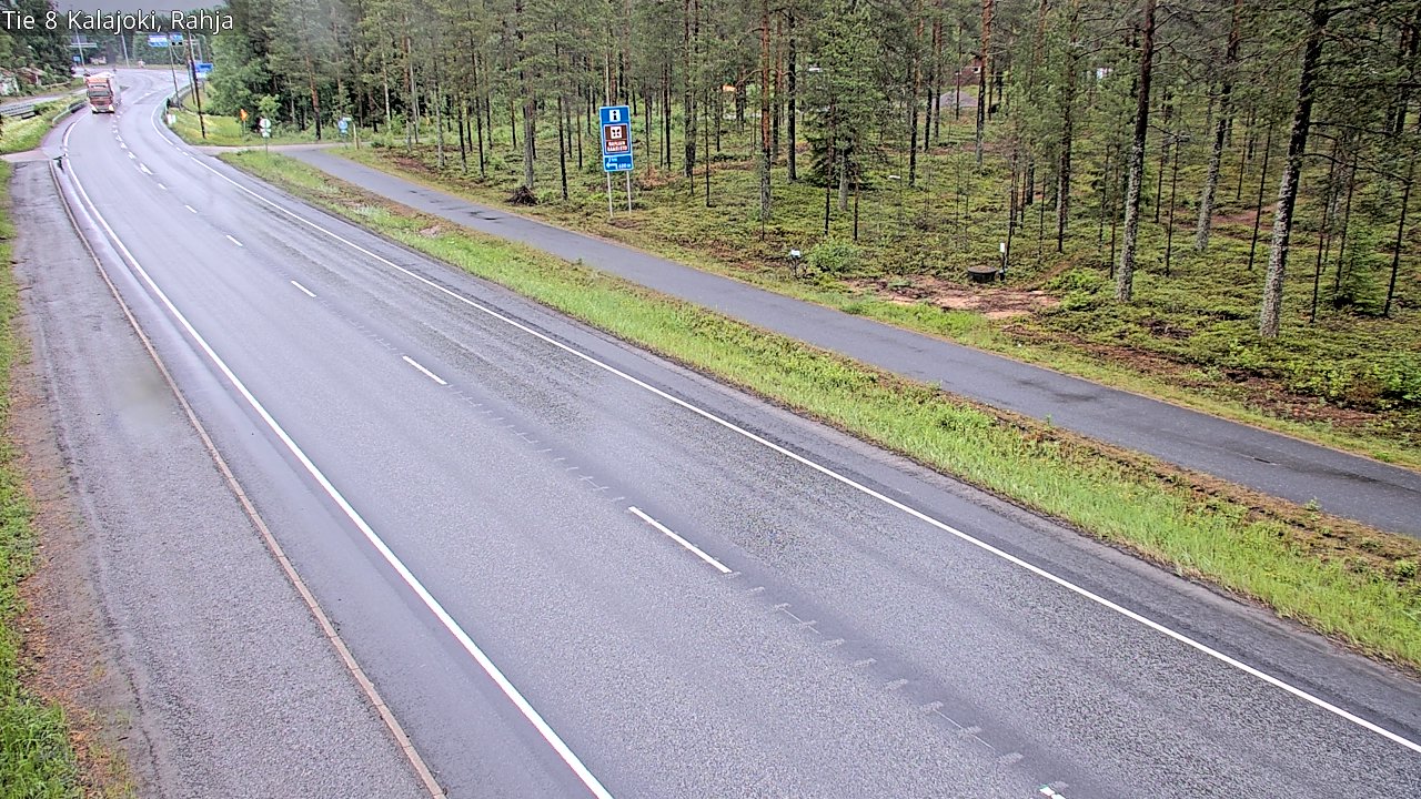 Weather Camera Image Road 8 Kalajoki, Rahja, Kalajoki, Pohjois-Pohjanmaa