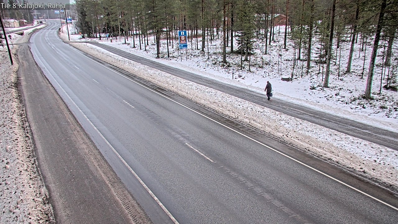 Weather Camera Image Road 8 Kalajoki, Rahja, Kalajoki, Pohjois-Pohjanmaa