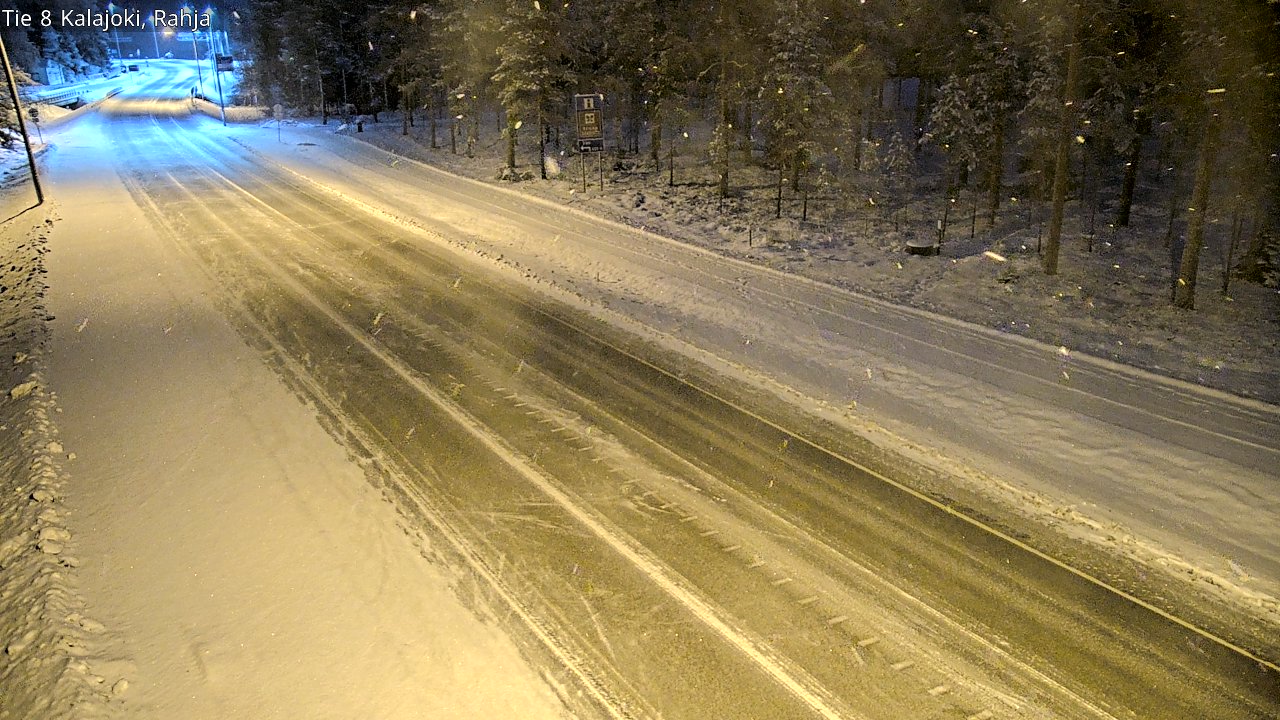 Kelikamerat Kuva Tie 8 Kalajoki, Rahja, Kalajoki, Pohjois-Pohjanmaa