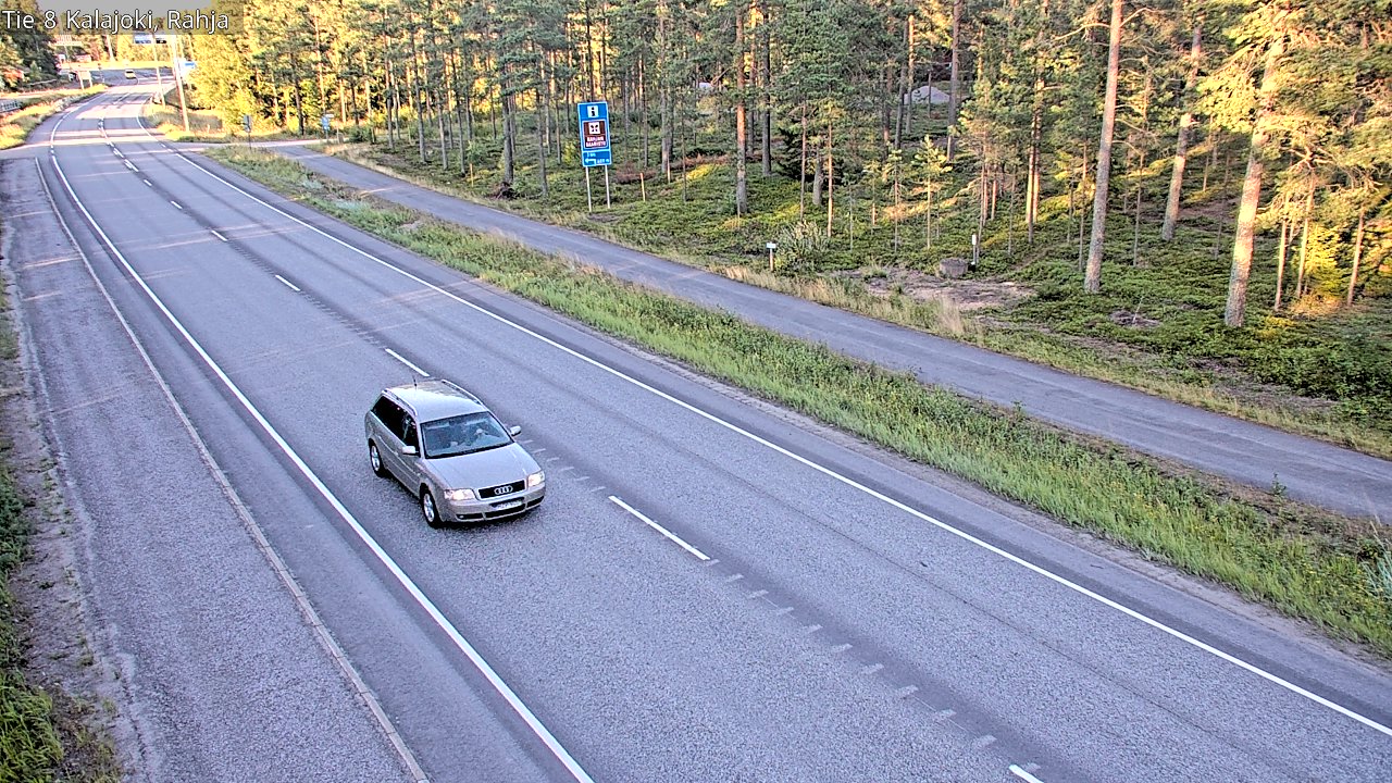 Kelikamerat Kuva Tie 8 Kalajoki, Rahja, Kalajoki, Pohjois-Pohjanmaa