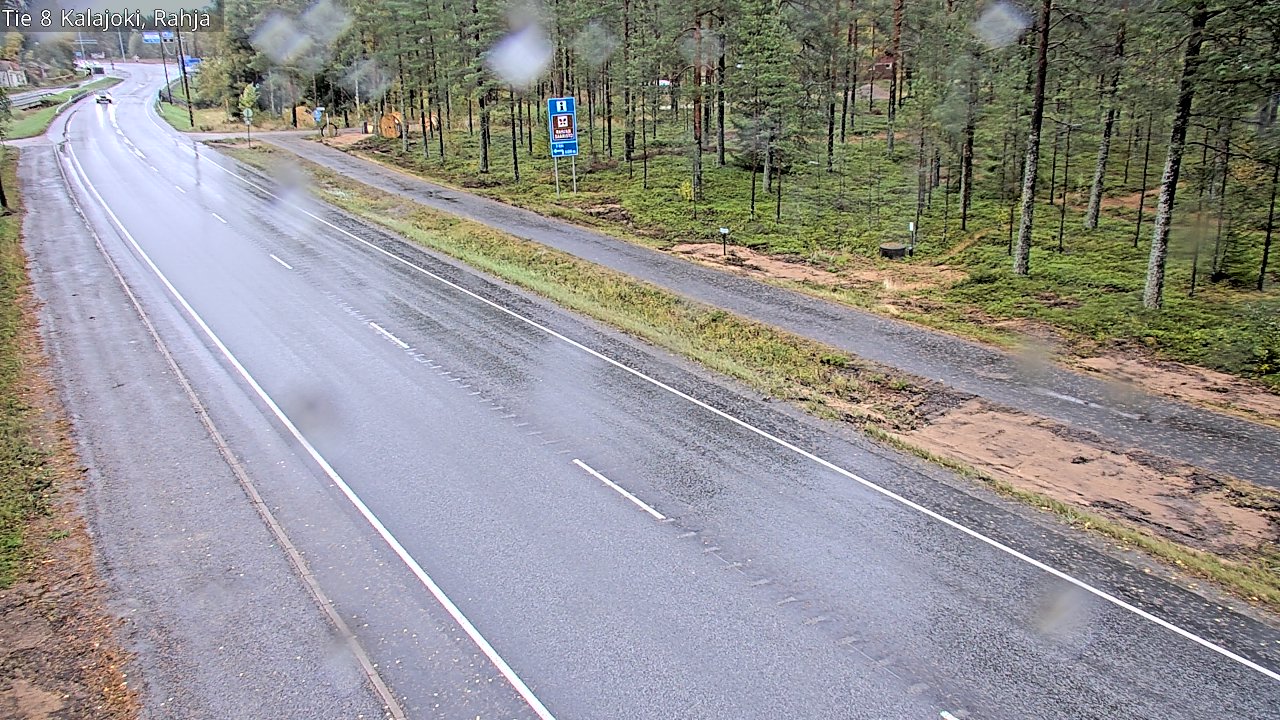 Weather Camera Image Road 8 Kalajoki, Rahja, Kalajoki, Pohjois-Pohjanmaa
