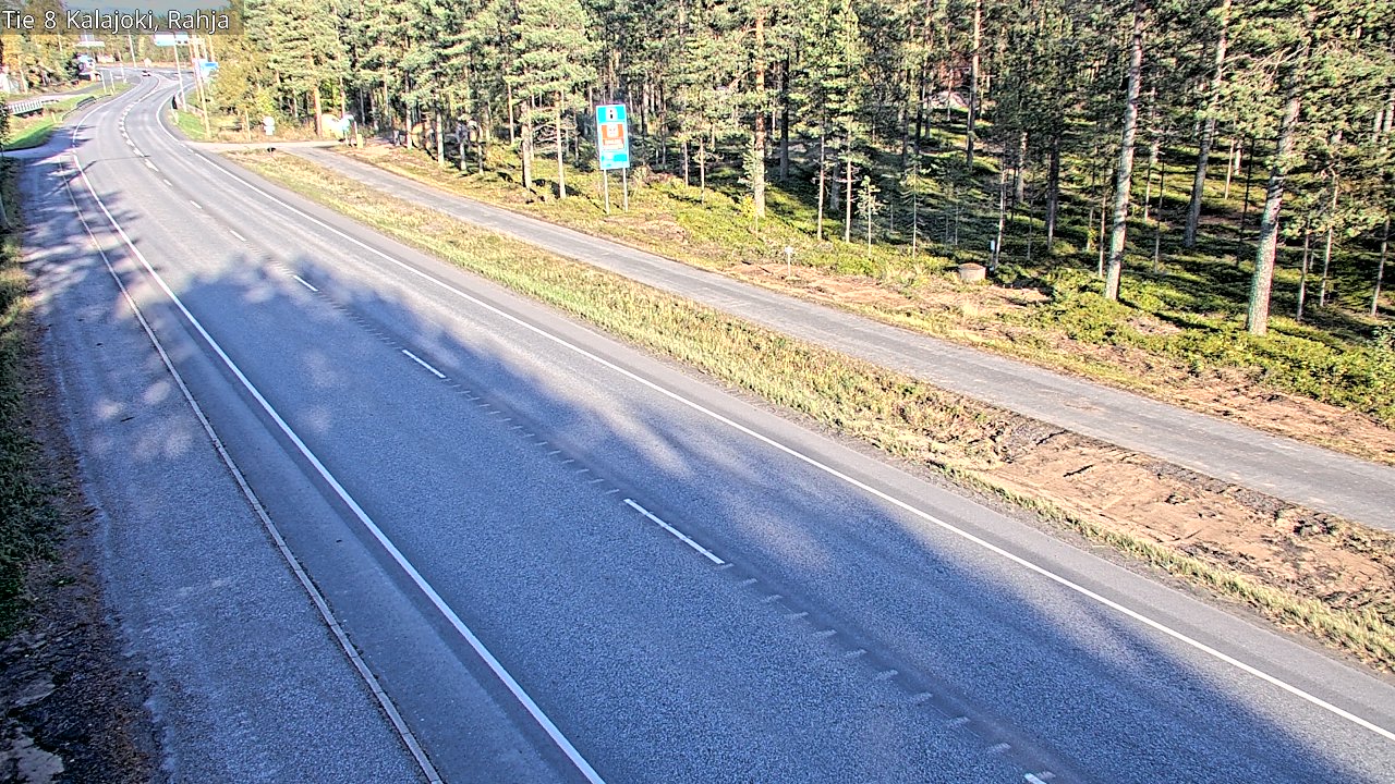 Kelikamerat Kuva Tie 8 Kalajoki, Rahja, Kalajoki, Pohjois-Pohjanmaa