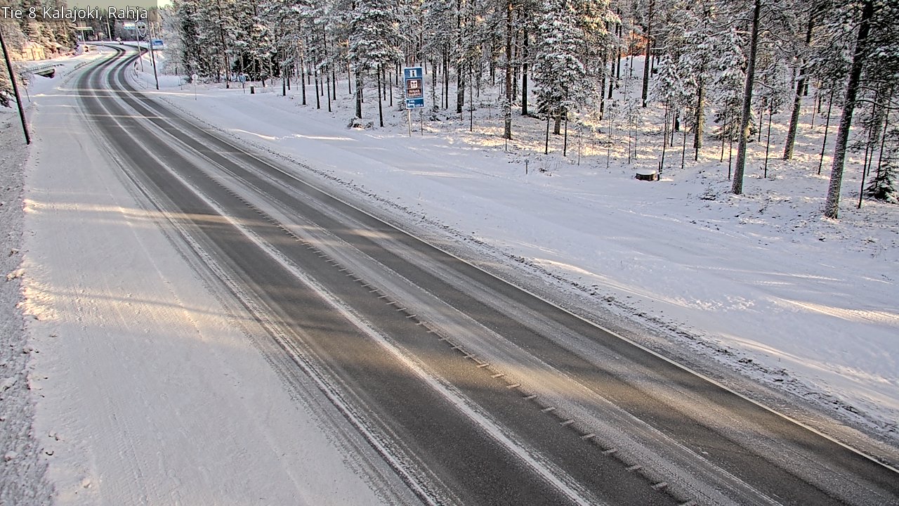 Weather Camera Image Road 8 Kalajoki, Rahja, Kalajoki, Pohjois-Pohjanmaa