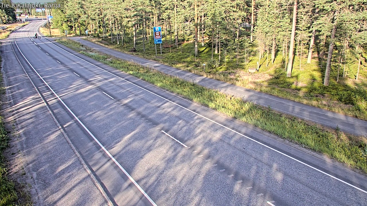 Kelikamerat Kuva Tie 8 Kalajoki, Rahja, Kalajoki, Pohjois-Pohjanmaa