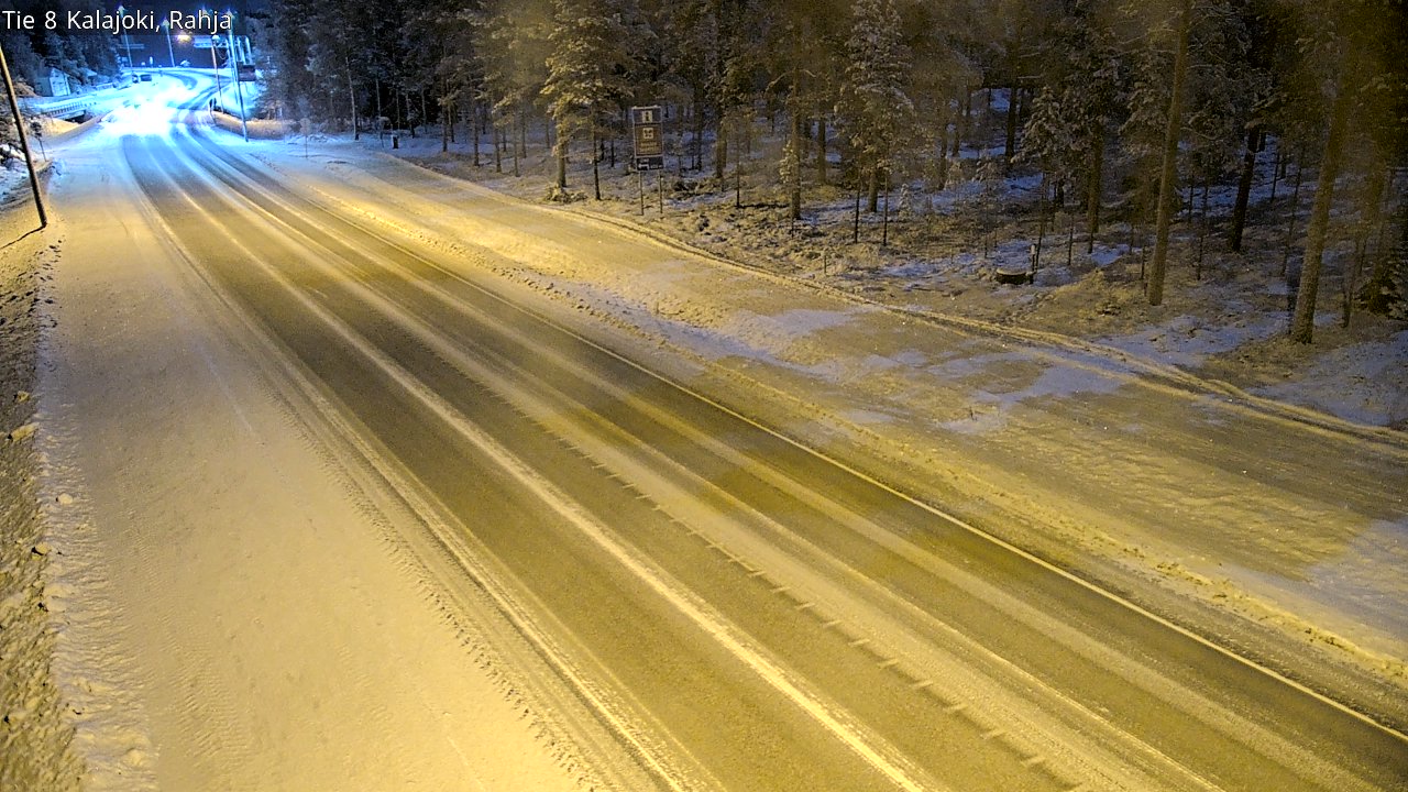 Weather Camera Image Road 8 Kalajoki, Rahja, Kalajoki, Pohjois-Pohjanmaa