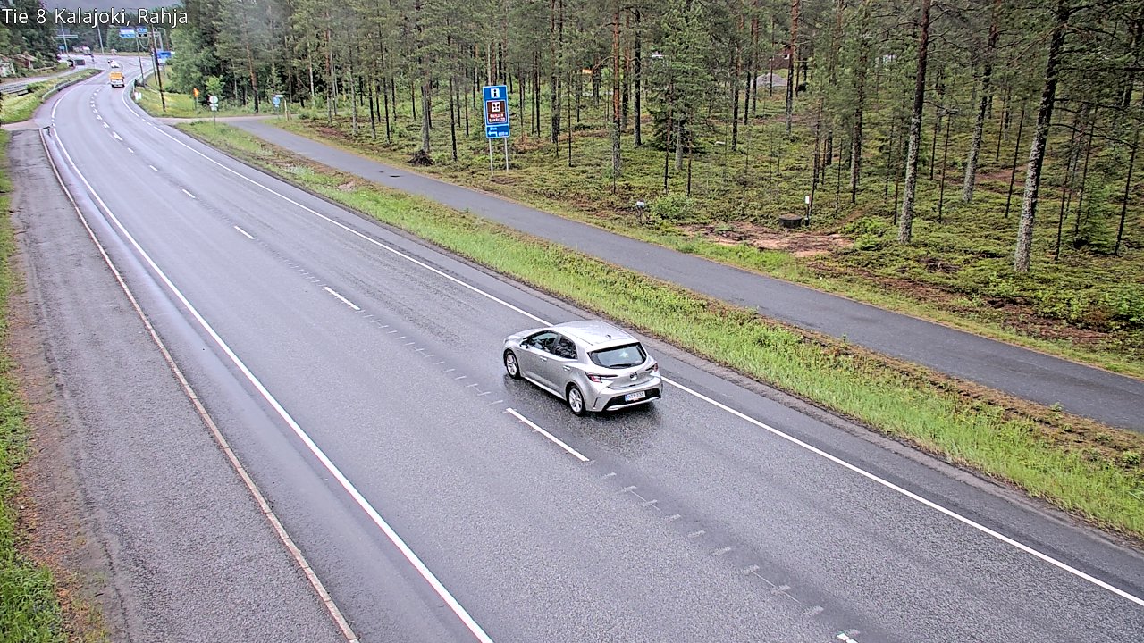 Kelikamerat Kuva Tie 8 Kalajoki, Rahja, Kalajoki, Pohjois-Pohjanmaa
