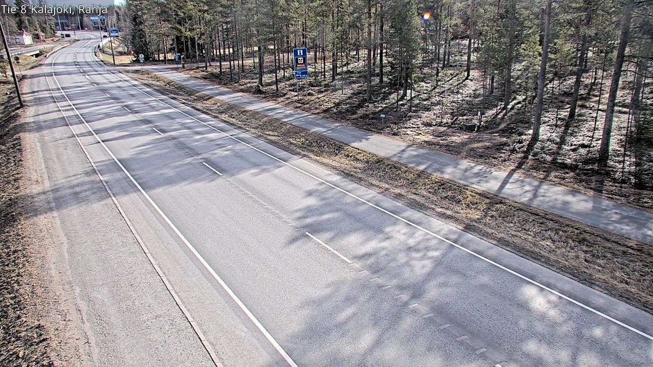 Kelikamerat Kuva Tie 8 Kalajoki, Rahja, Kalajoki, Pohjois-Pohjanmaa