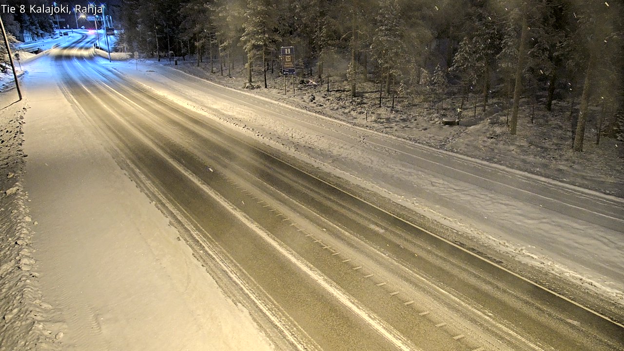 Kelikamerat Kuva Tie 8 Kalajoki, Rahja, Kalajoki, Pohjois-Pohjanmaa