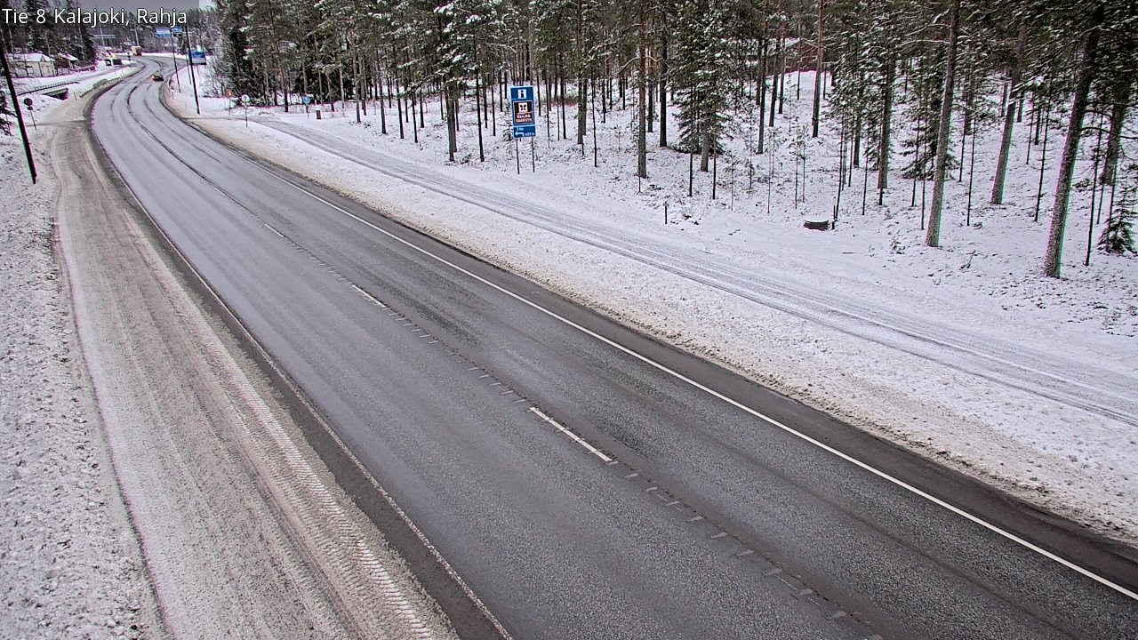 Kelikamerat Kuva Tie 8 Kalajoki, Rahja, Kalajoki, Pohjois-Pohjanmaa