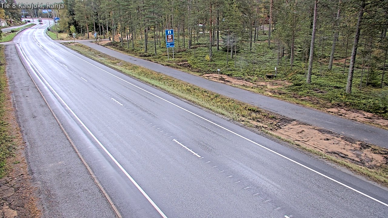 Kelikamerat Kuva Tie 8 Kalajoki, Rahja, Kalajoki, Pohjois-Pohjanmaa