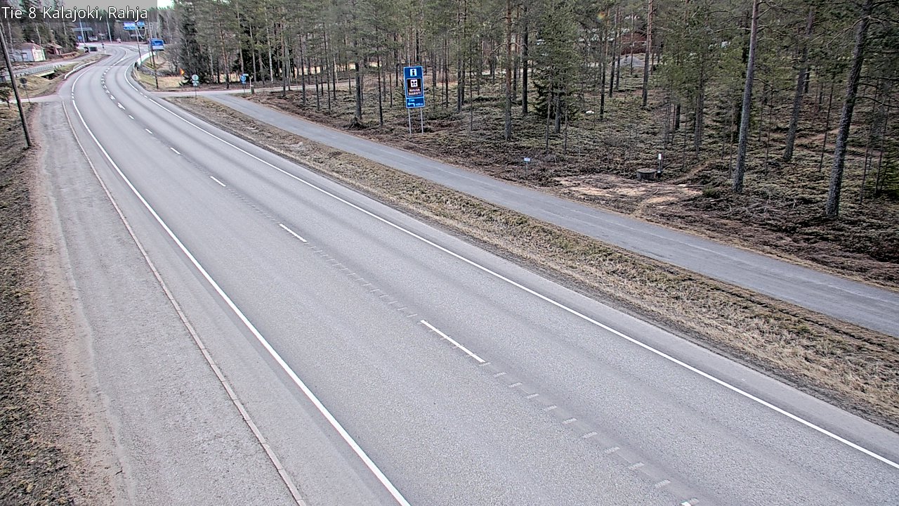 Kelikamerat Kuva Tie 8 Kalajoki, Rahja, Kalajoki, Pohjois-Pohjanmaa