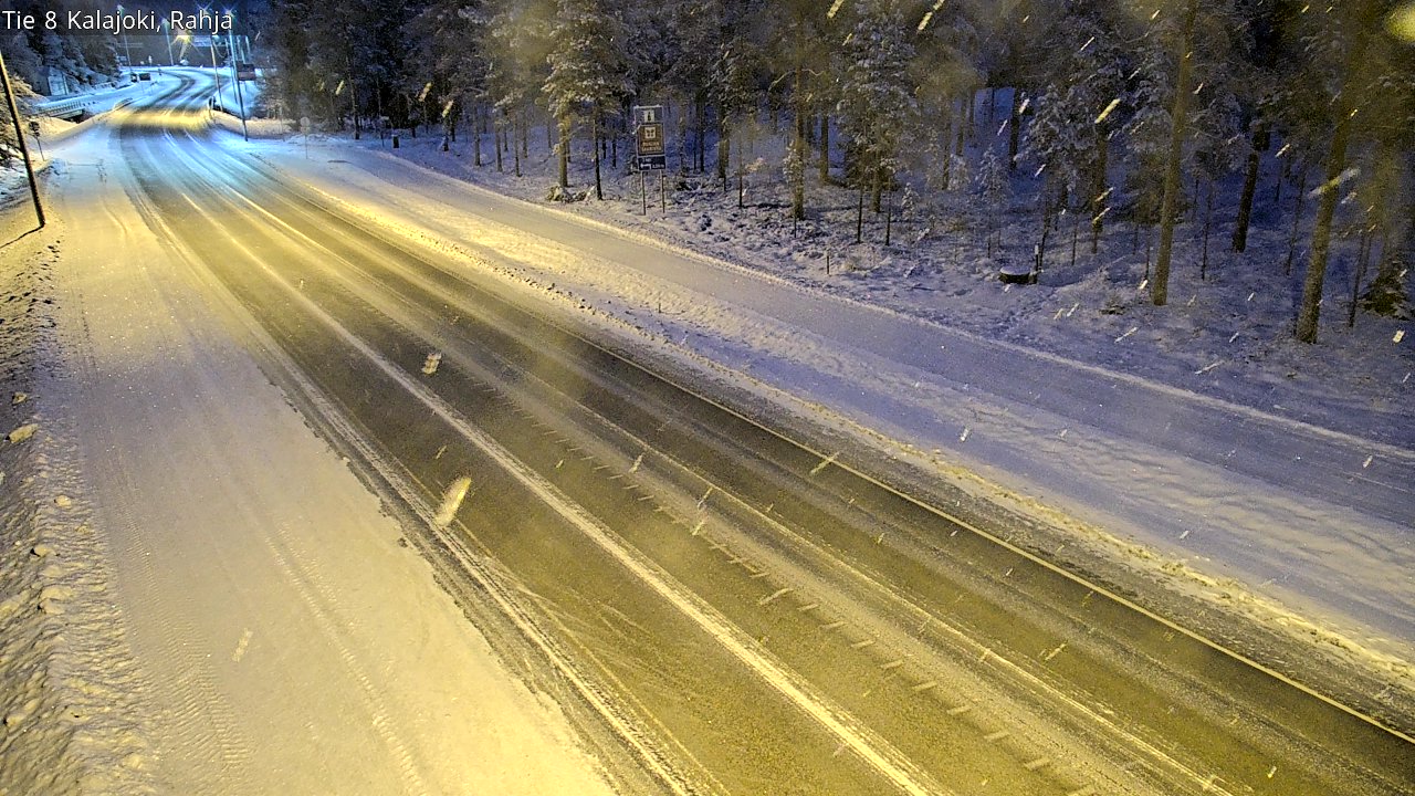 Kelikamerat Kuva Tie 8 Kalajoki, Rahja, Kalajoki, Pohjois-Pohjanmaa