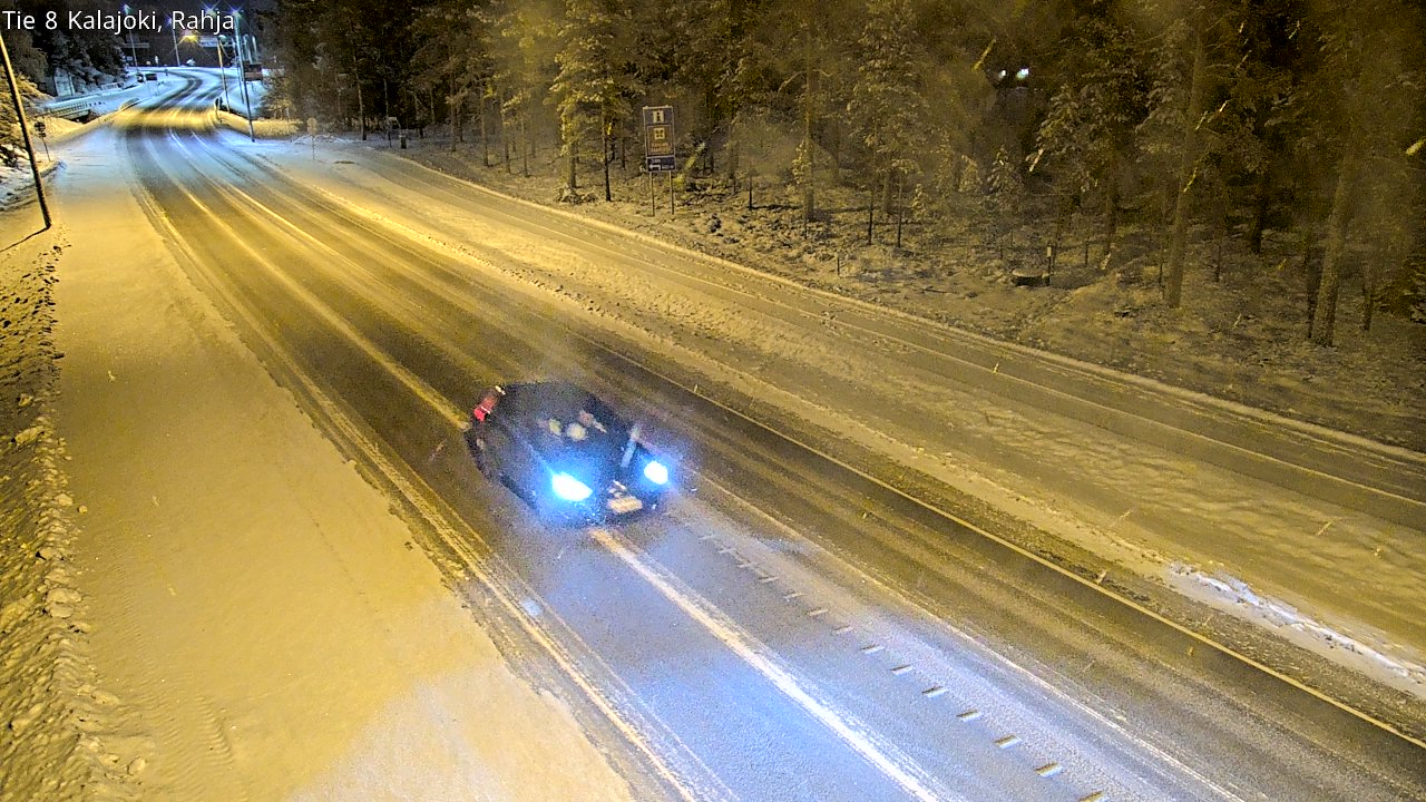 Kelikamerat Kuva Tie 8 Kalajoki, Rahja, Kalajoki, Pohjois-Pohjanmaa