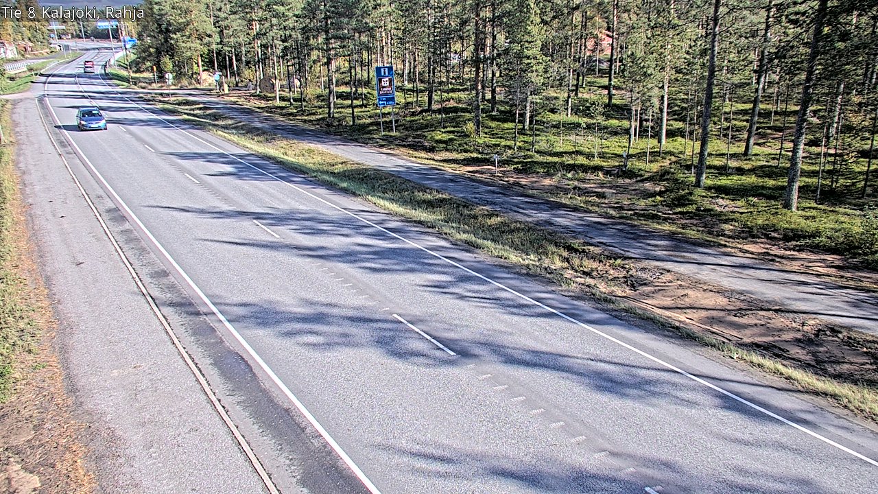 Kelikamerat Kuva Tie 8 Kalajoki, Rahja, Kalajoki, Pohjois-Pohjanmaa
