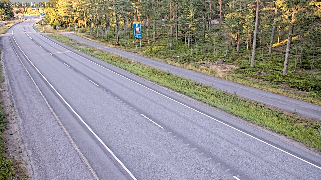 Kelikamerat Kuva Tie 8 Kalajoki, Rahja, Kalajoki, Pohjois-Pohjanmaa