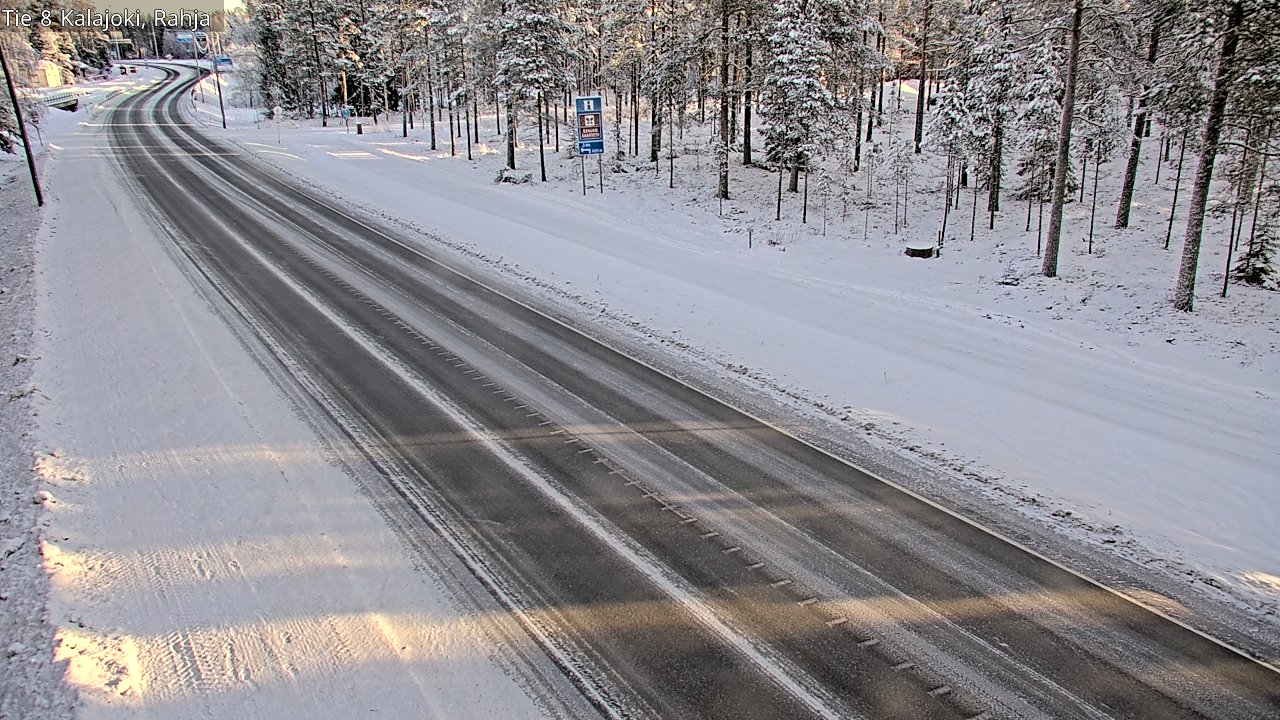 Weather Camera Image Road 8 Kalajoki, Rahja, Kalajoki, Pohjois-Pohjanmaa