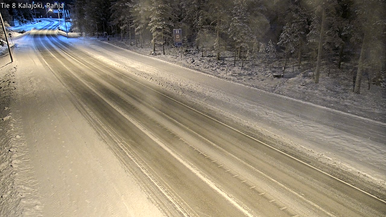 Weather Camera Image Road 8 Kalajoki, Rahja, Kalajoki, Pohjois-Pohjanmaa