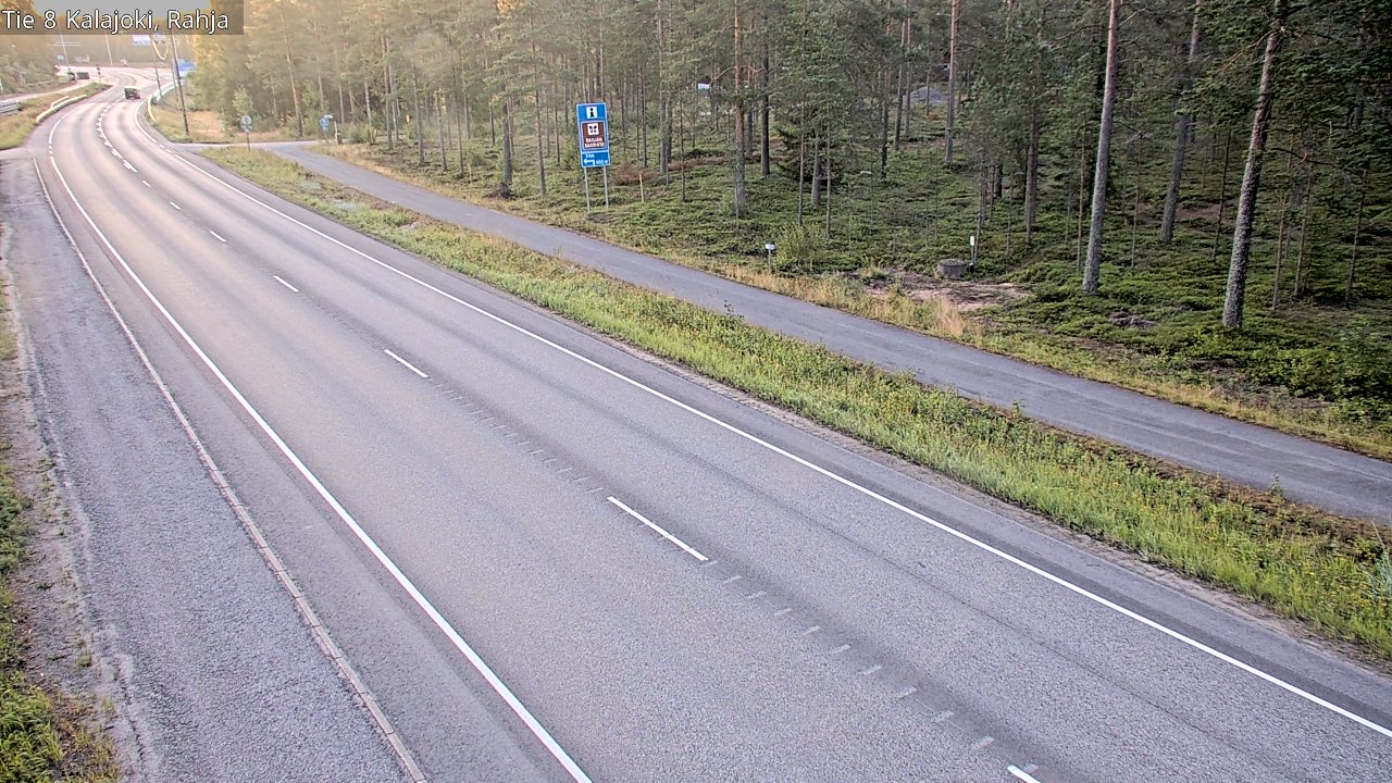 Kelikamerat Kuva Tie 8 Kalajoki, Rahja, Kalajoki, Pohjois-Pohjanmaa