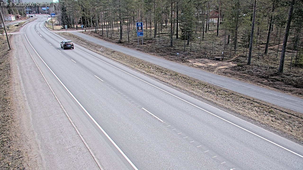 Weather Camera Image Road 8 Kalajoki, Rahja, Kalajoki, Pohjois-Pohjanmaa