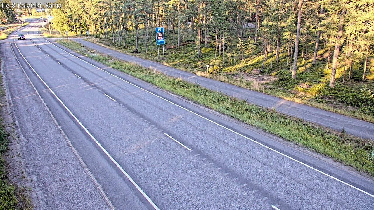 Kelikamerat Kuva Tie 8 Kalajoki, Rahja, Kalajoki, Pohjois-Pohjanmaa