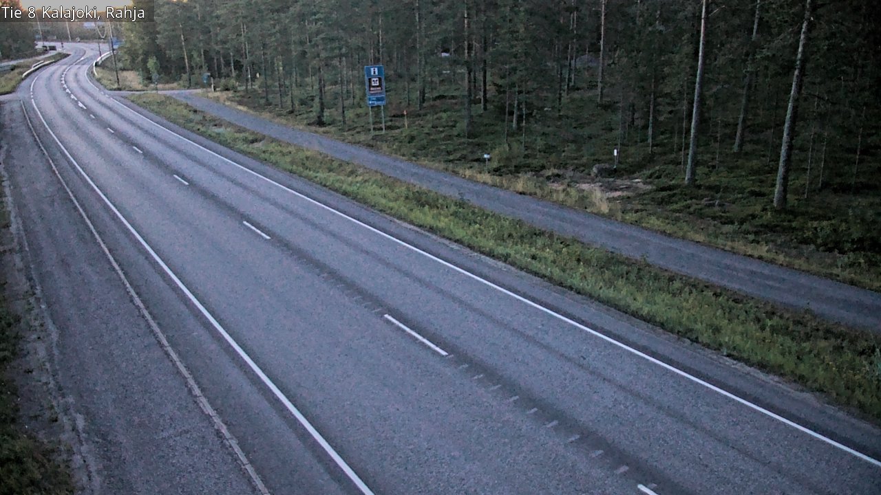 Kelikamerat Kuva Tie 8 Kalajoki, Rahja, Kalajoki, Pohjois-Pohjanmaa