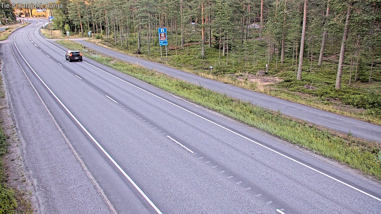 Kelikamerat Kuva Tie 8 Kalajoki, Rahja, Kalajoki, Pohjois-Pohjanmaa