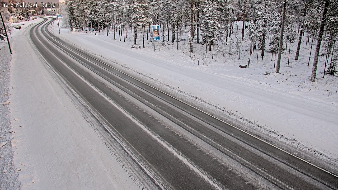 Weather Camera Image Road 8 Kalajoki, Rahja, Kalajoki, Pohjois-Pohjanmaa