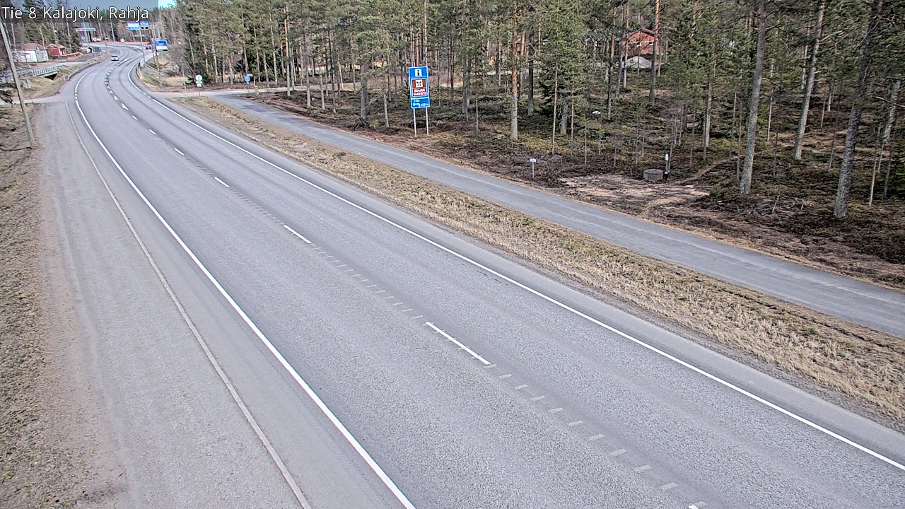 Kelikamerat Kuva Tie 8 Kalajoki, Rahja, Kalajoki, Pohjois-Pohjanmaa
