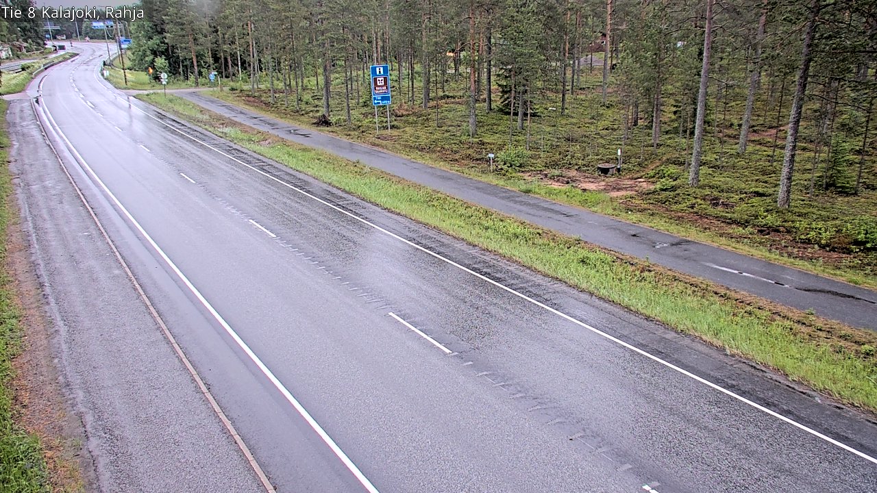 Kelikamerat Kuva Tie 8 Kalajoki, Rahja, Kalajoki, Pohjois-Pohjanmaa