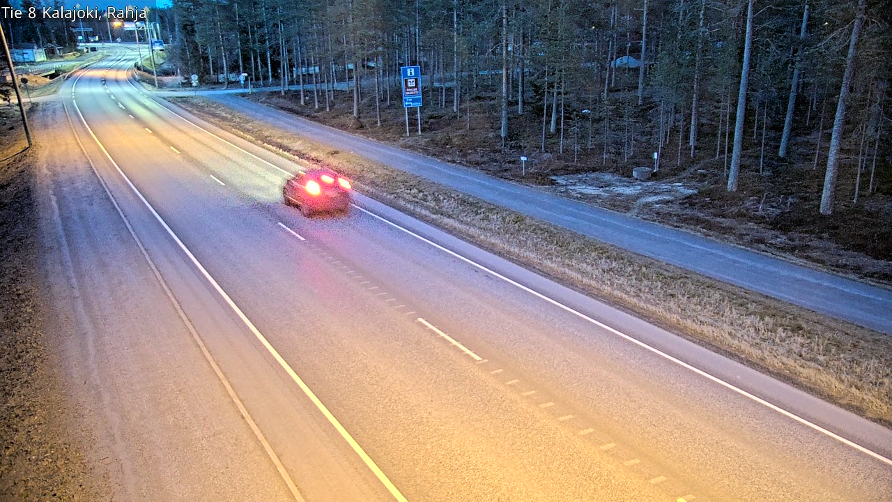 Kelikamerat Kuva Tie 8 Kalajoki, Rahja, Kalajoki, Pohjois-Pohjanmaa