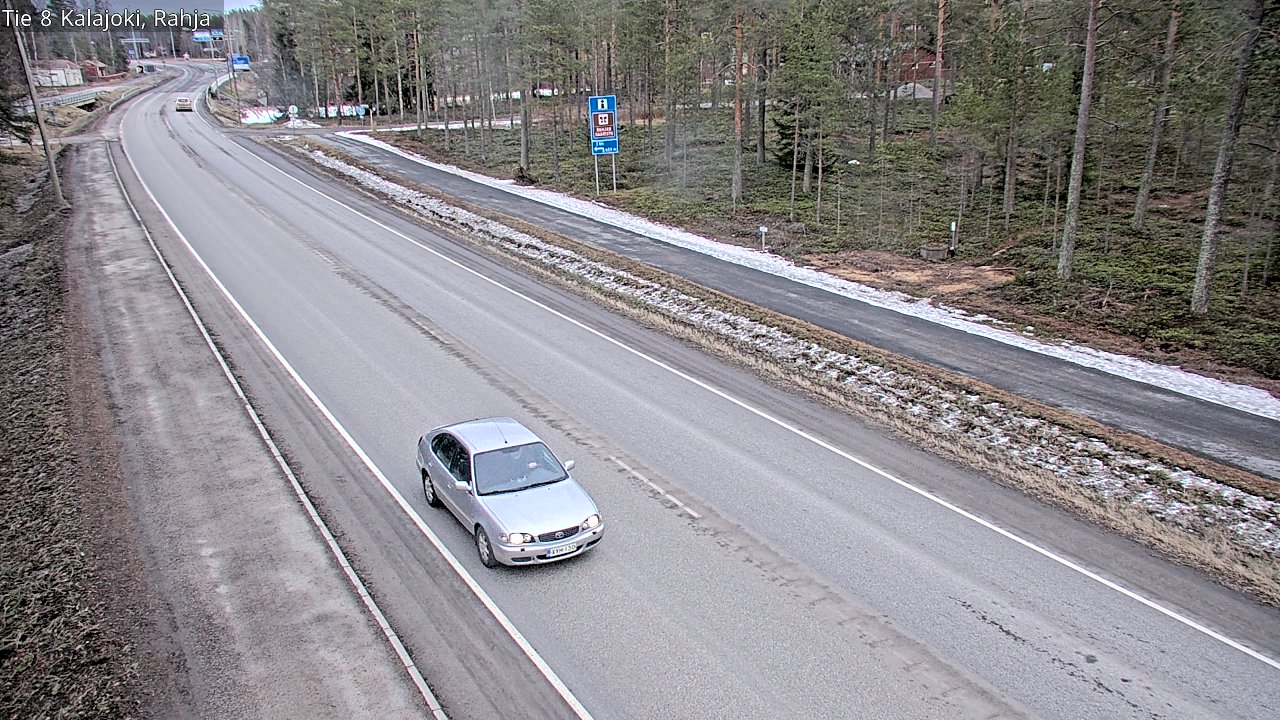 Kelikamerat Kuva Tie 8 Kalajoki, Rahja, Kalajoki, Pohjois-Pohjanmaa