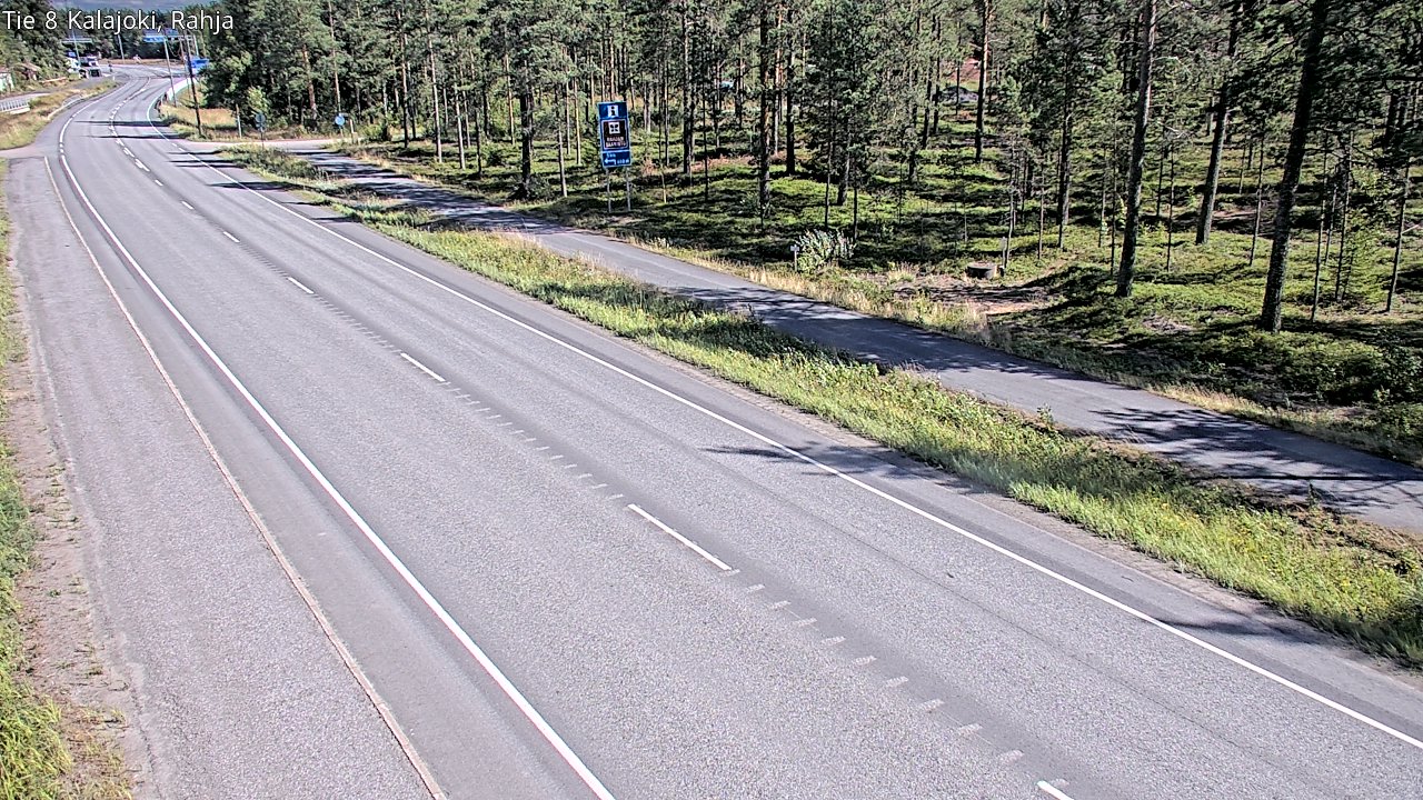 Kelikamerat Kuva Tie 8 Kalajoki, Rahja, Kalajoki, Pohjois-Pohjanmaa