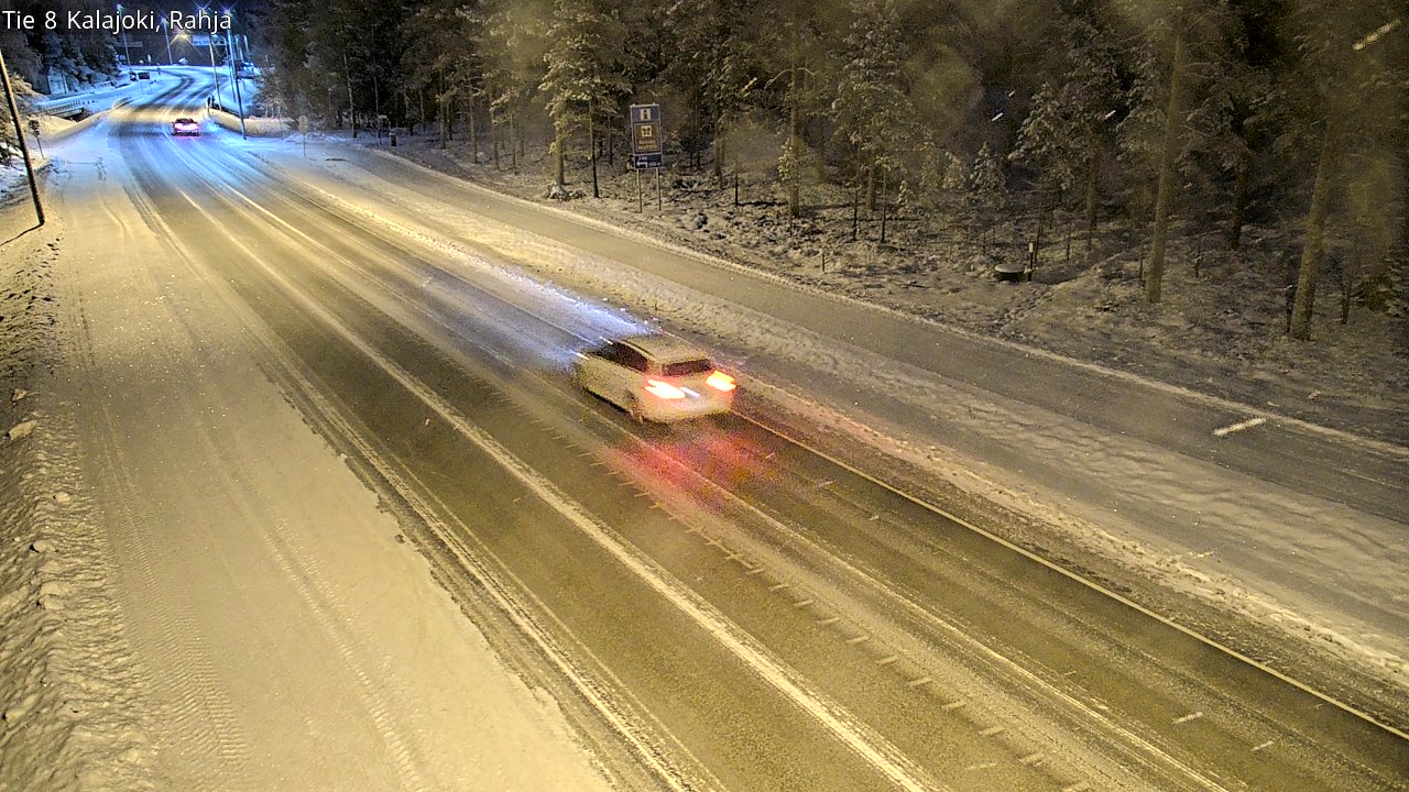 Kelikamerat Kuva Tie 8 Kalajoki, Rahja, Kalajoki, Pohjois-Pohjanmaa