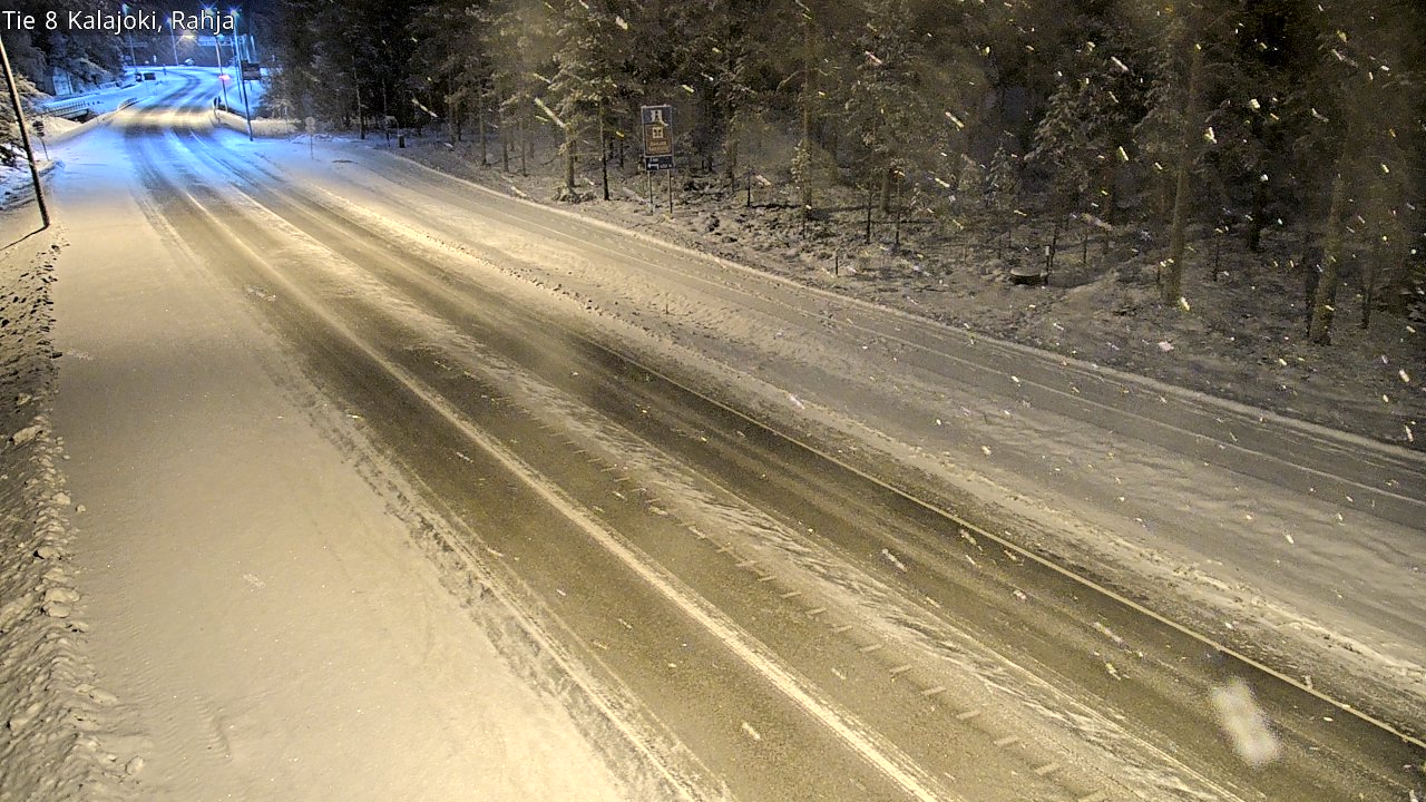 Kelikamerat Kuva Tie 8 Kalajoki, Rahja, Kalajoki, Pohjois-Pohjanmaa