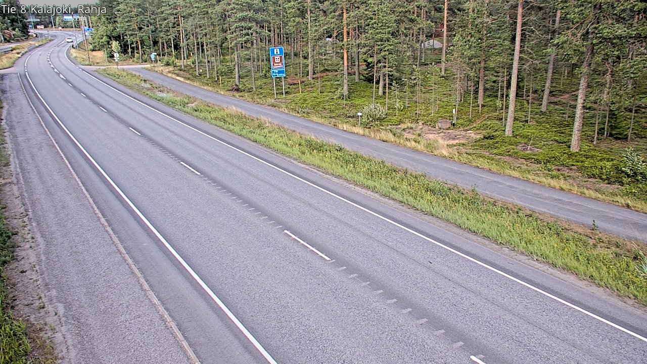 Kelikamerat Kuva Tie 8 Kalajoki, Rahja, Kalajoki, Pohjois-Pohjanmaa
