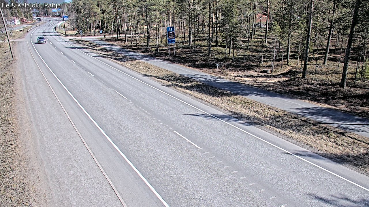 Kelikamerat Kuva Tie 8 Kalajoki, Rahja, Kalajoki, Pohjois-Pohjanmaa