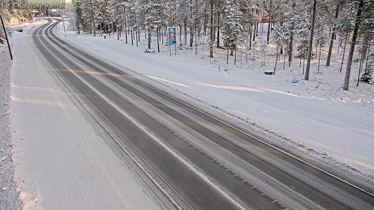 Weather Camera Image Road 8 Kalajoki, Rahja, Kalajoki, Pohjois-Pohjanmaa