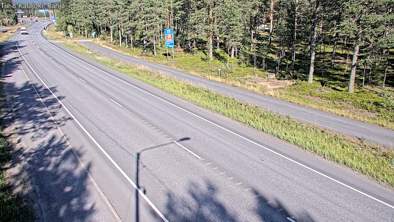 Kelikamerat Kuva Tie 8 Kalajoki, Rahja, Kalajoki, Pohjois-Pohjanmaa