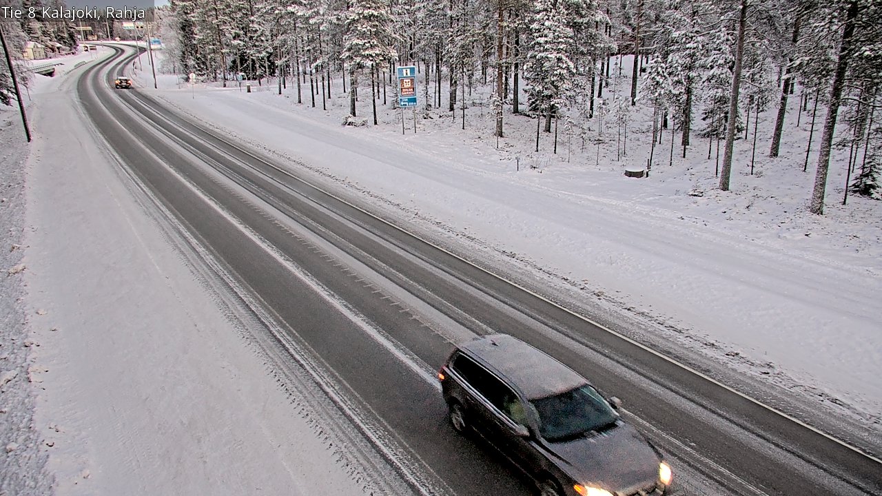 Weather Camera Image Road 8 Kalajoki, Rahja, Kalajoki, Pohjois-Pohjanmaa