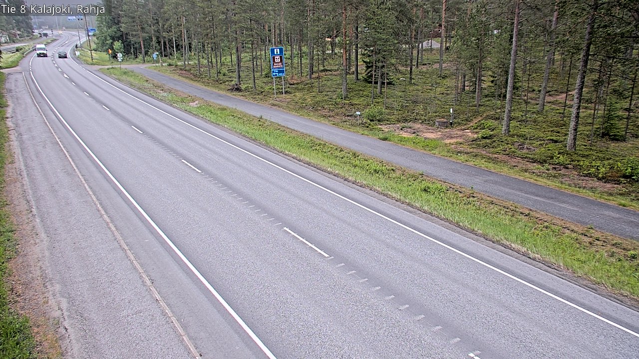 Kelikamerat Kuva Tie 8 Kalajoki, Rahja, Kalajoki, Pohjois-Pohjanmaa