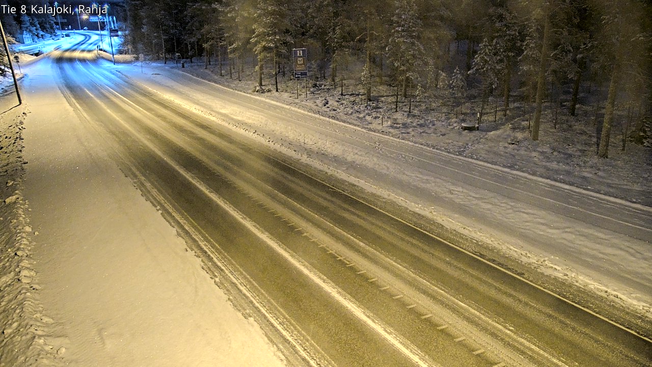Kelikamerat Kuva Tie 8 Kalajoki, Rahja, Kalajoki, Pohjois-Pohjanmaa