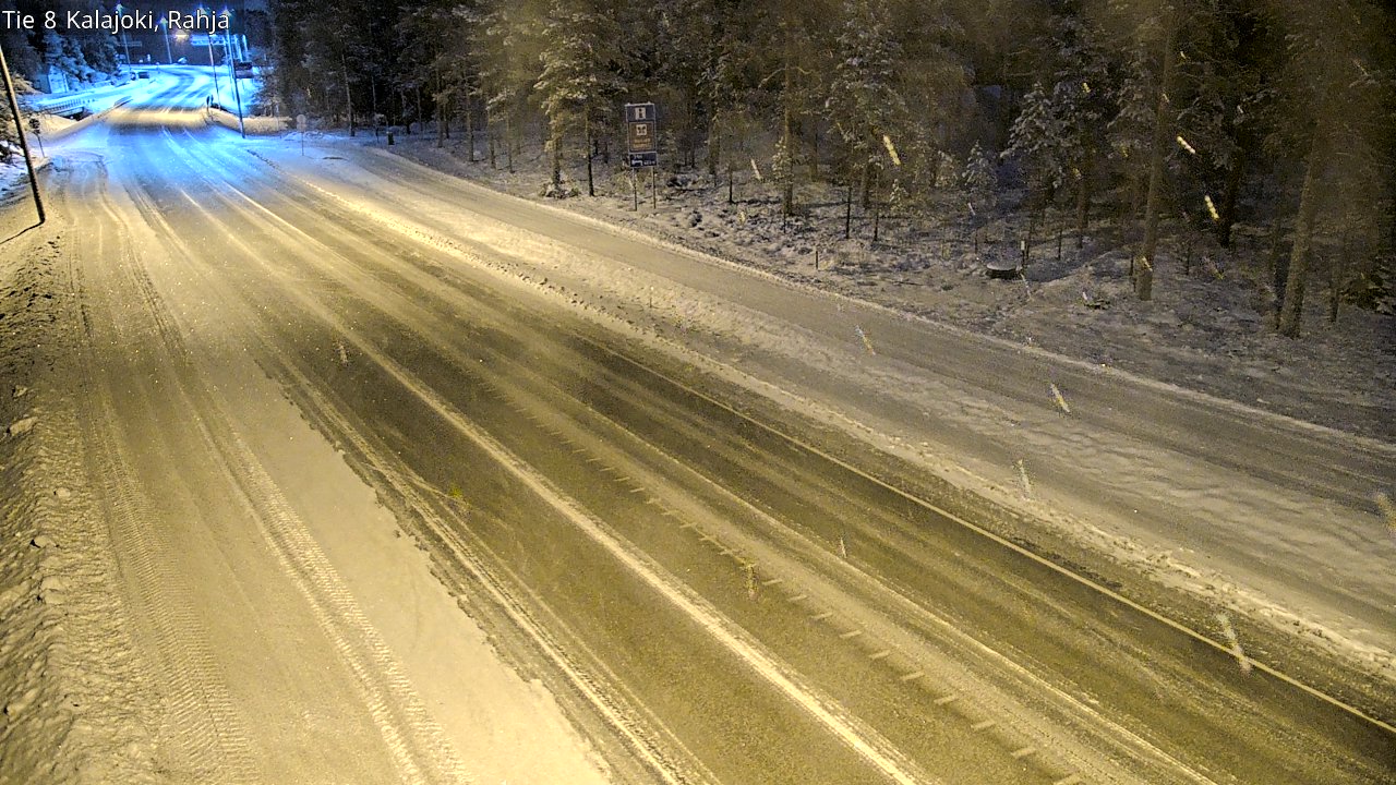 Kelikamerat Kuva Tie 8 Kalajoki, Rahja, Kalajoki, Pohjois-Pohjanmaa