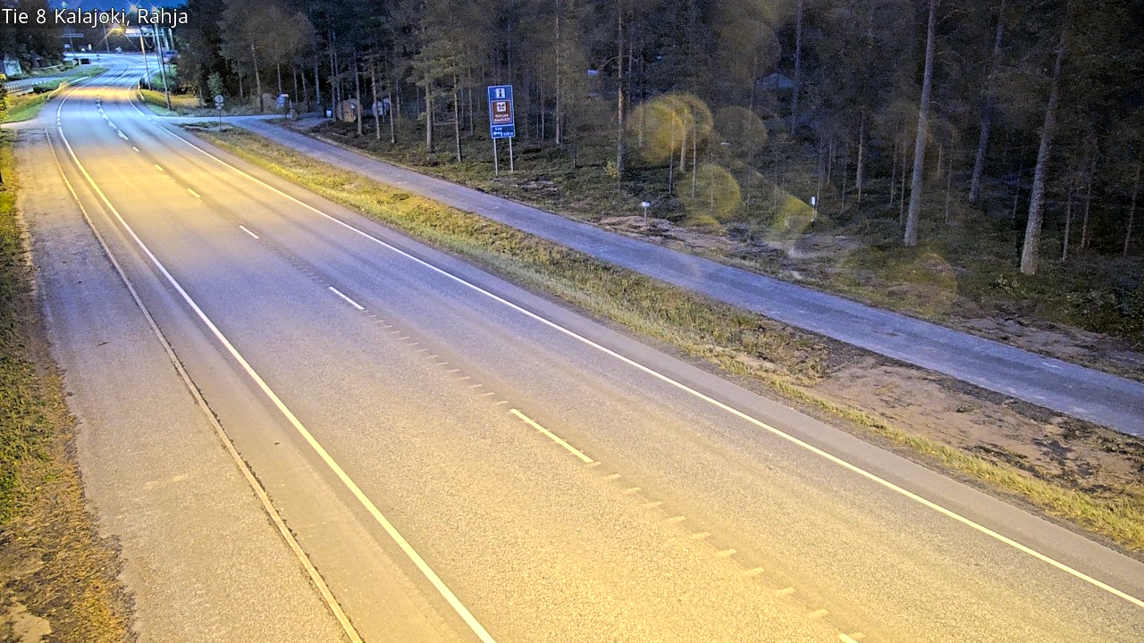 Kelikamerat Kuva Tie 8 Kalajoki, Rahja, Kalajoki, Pohjois-Pohjanmaa