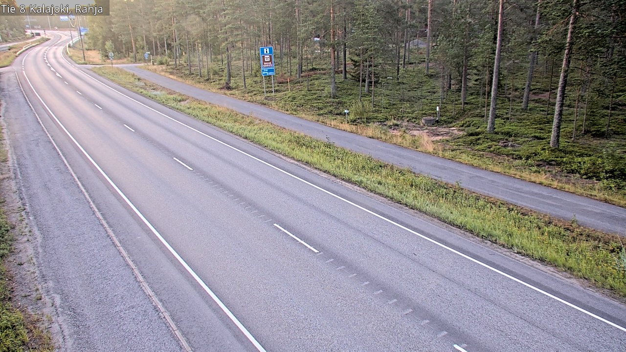 Kelikamerat Kuva Tie 8 Kalajoki, Rahja, Kalajoki, Pohjois-Pohjanmaa