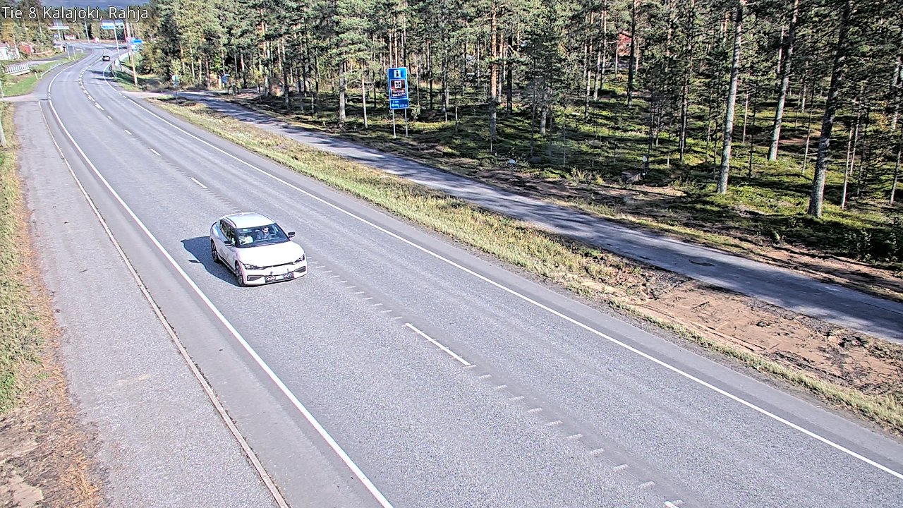 Kelikamerat Kuva Tie 8 Kalajoki, Rahja, Kalajoki, Pohjois-Pohjanmaa