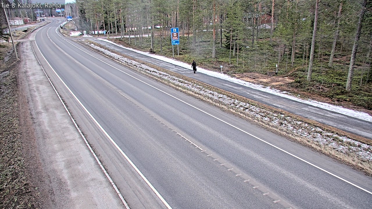 Kelikamerat Kuva Tie 8 Kalajoki, Rahja, Kalajoki, Pohjois-Pohjanmaa