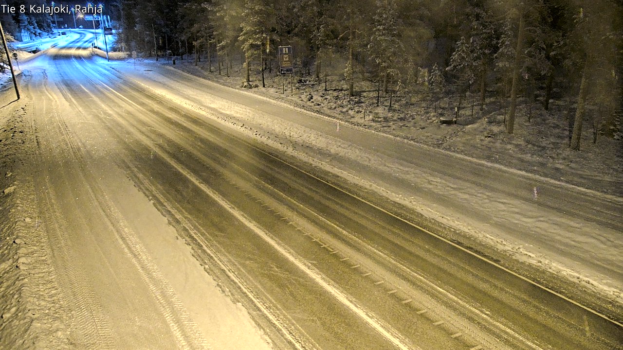 Kelikamerat Kuva Tie 8 Kalajoki, Rahja, Kalajoki, Pohjois-Pohjanmaa