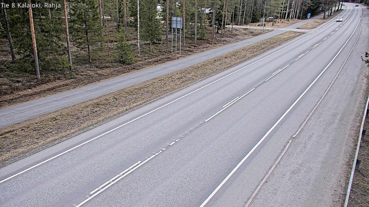 Kelikamerat Kuva Tie 8 Kalajoki, Rahja, Kalajoki, Pohjois-Pohjanmaa