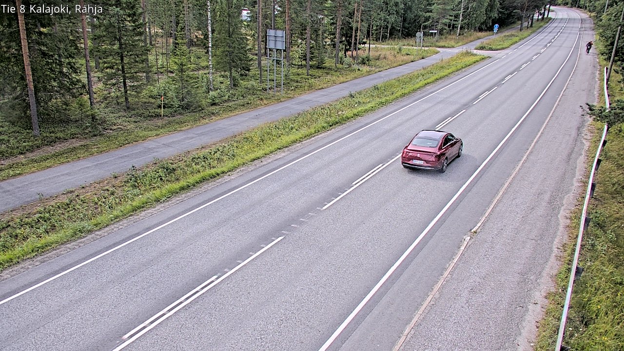 Weather Camera Image Road 8 Kalajoki, Rahja, Kalajoki, Pohjois-Pohjanmaa